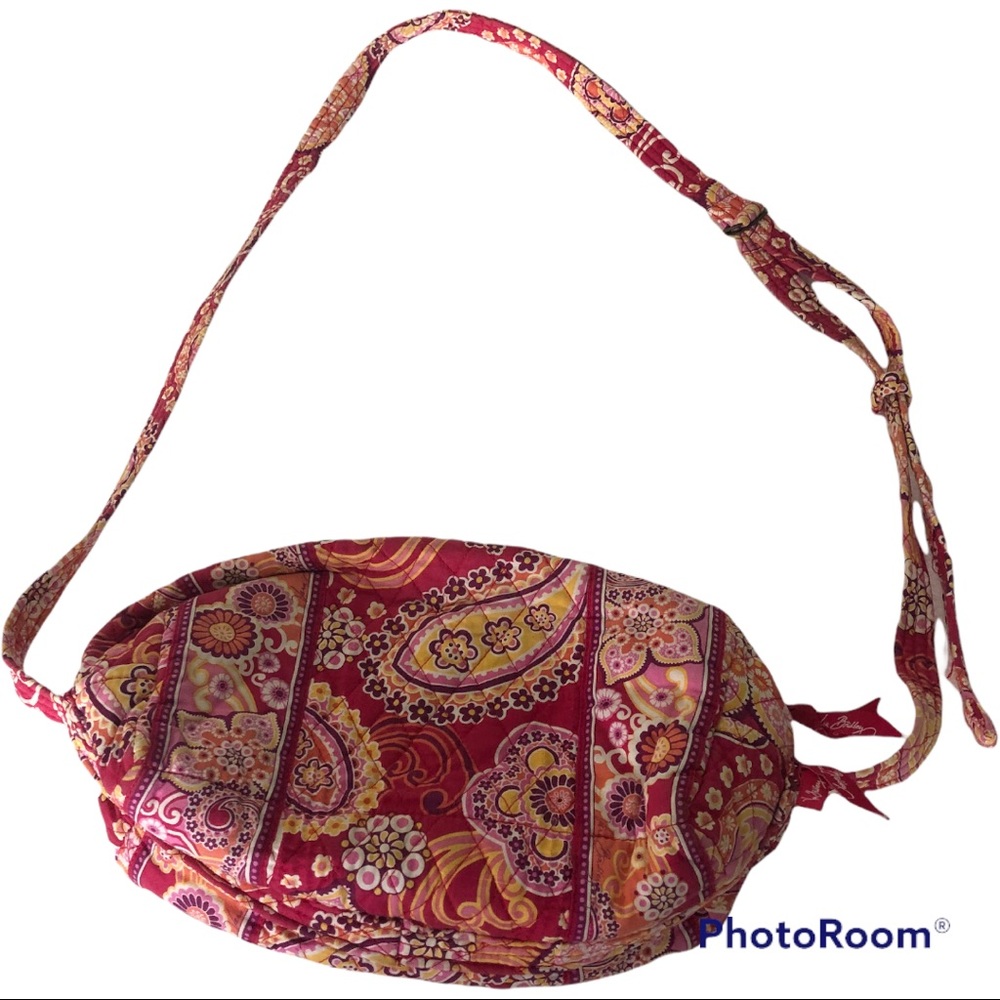 Vera Bradley raspberry fizz crossbody purse bag